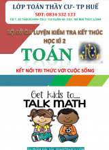 Bộ đề ôn luyện kiểm tra học kì 2 (HK2) lớp 10 môn Toán Kết Nối Tri Thức Với Cuộc Sống